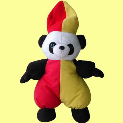 10-inch hooded panda